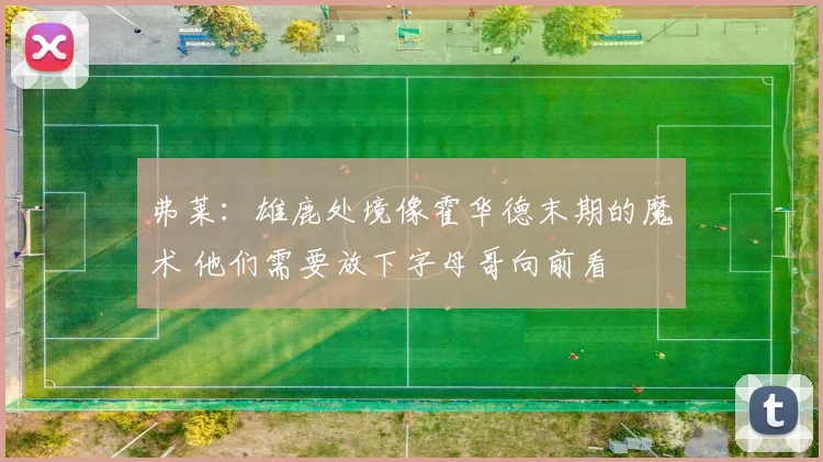 弗莱：雄鹿处境像霍华德末期的魔术 他们需要放下字母哥向前看
